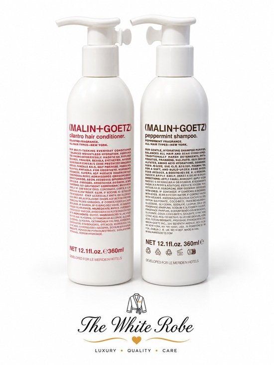 MALIN+GOETZ Other - Italian MALIN+GOETZ Shampoo & Conditioner Set | Full Size | Hotel Exclusive